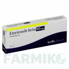ЭТОРИКОКСИБ (ETORICOXIB) 90 мг таблетки 7 шт - Эторикоксиб BETAPHARM