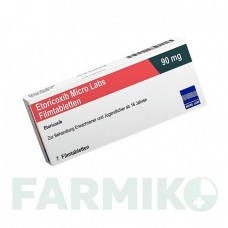 ЭТОРИКОКСИБ (ETORICOXIB) 90 мг таблетки 7 шт - Эторикоксиб MICRO LABS