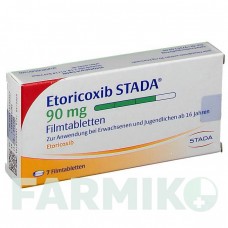 ЭТОРИКОКСИБ (ETORICOXIB) 90 мг таблетки 7 шт - Эторикоксиб STADAPHARM