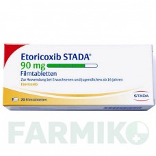 ЭТОРИКОКСИБ (ETORICOXIB) 90 мг таблетки 20 шт - Эторикоксиб STADAPHARM