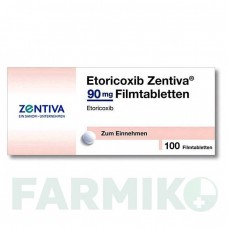 ЭТОРИКОКСИБ (ETORICOXIB) 90 мг таблетки 100 шт - Эторикоксиб ZENTIVA