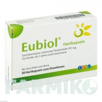 ЭУБИОЛ (EUBIOL) капсулы 20 шт - Saccharomyces boulardii CNP PHARMA