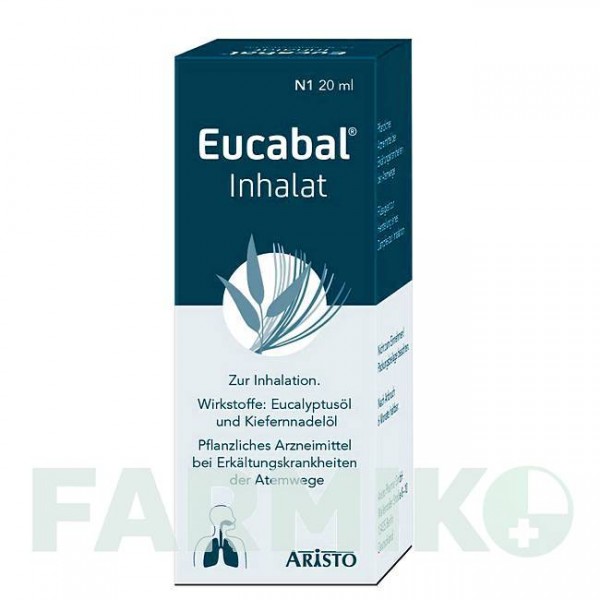 ЭВКАБАЛ (EUCABAL) ингалятор 20 мл - Активные вещества ARISTO PHARMA