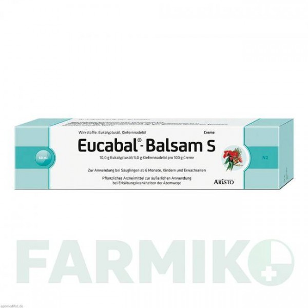 ЭВКАБАЛ (EUCABAL) крем 50 мл - Активные вещества ARISTO PHARMA