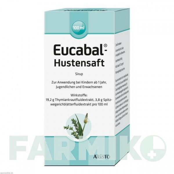 ЕВКАБАЛ (EUCABAL) сироп 100 мл - Трава чебрецю, Інше ARISTO PHARMA