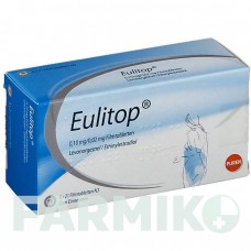 ЭУЛИТОП (EULITOP) 0,10 мг/0,02 мг таблетки 6x21 шт - Левоноргестрел, Этинилэстрадиол PUREN PHARMA