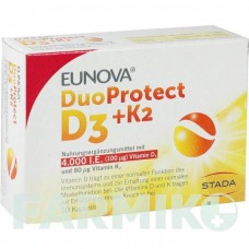 ЕУНОВА (EUNOVA) 4000 МЕ/80 мкг капсулы 30 шт - Активные вещества STADA