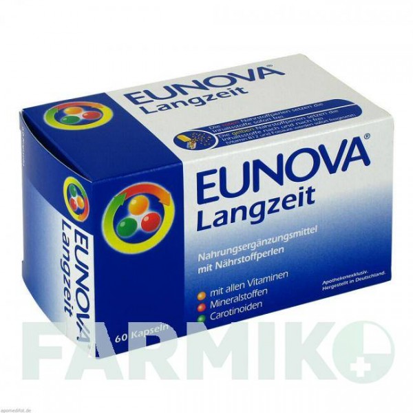 ЕУНОВА (EUNOVA) капсулы 60 шт - Активные вещества STADA
