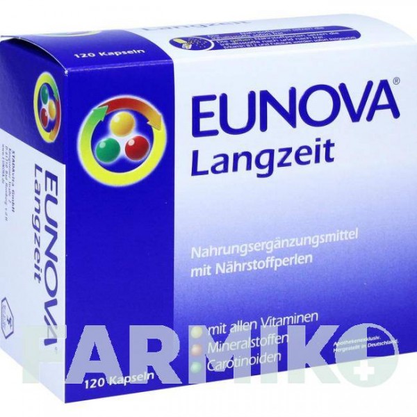 ЕУНОВА (EUNOVA) капсулы 120 шт - Активные вещества STADA
