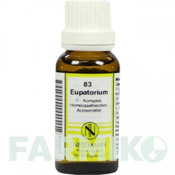 ЕУПАТОРІУМ (EUPATORIUM) розчин 20 мл - Гомеопатія NESTMANN PHARMA
