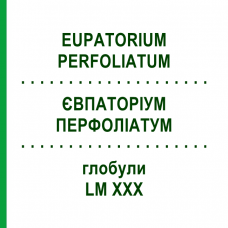 ЕВПАТОРИУМ ПЕРФОЛИАТУМ (EUPATORIUM PERFOLIATUM) LM XXX глобули 5 г - Гомеопатия DHU