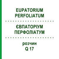 ЄВПАТОРІУМ ПЕРФОЛІАТУМ (EUPATORIUM PERFOLIATUM) Q 17 розчин 15 мл - Гомеопатія GUDJONS
