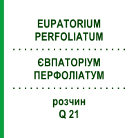 ЕВПАТОРИУМ ПЕРФОЛИАТУМ (EUPATORIUM PERFOLIATUM) Q 21 раствор 15 мл - Гомеопатия GUDJONS