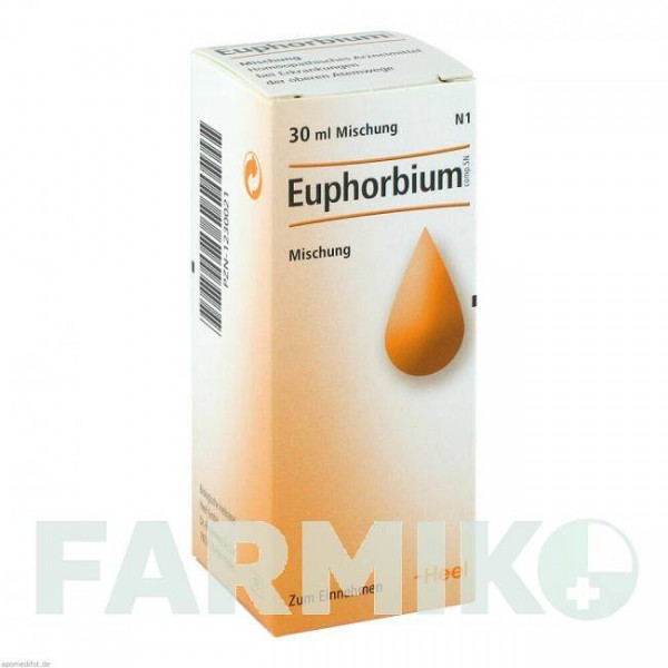ЕУФОРБІУМ КОМПОЗИТУМ (EUPHORBIUM COMPOSITUM) краплі 30 мл - Гомеопатія BIOLOGISCHE HEILMITTEL HEEL