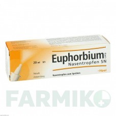 ЕУФОРБІУМ КОМПОЗИТУМ (EUPHORBIUM COMPOSITUM) назальний дозований спрей 20 мл - Гомеопатія BIOLOGISCHE HEILMITTEL HEEL