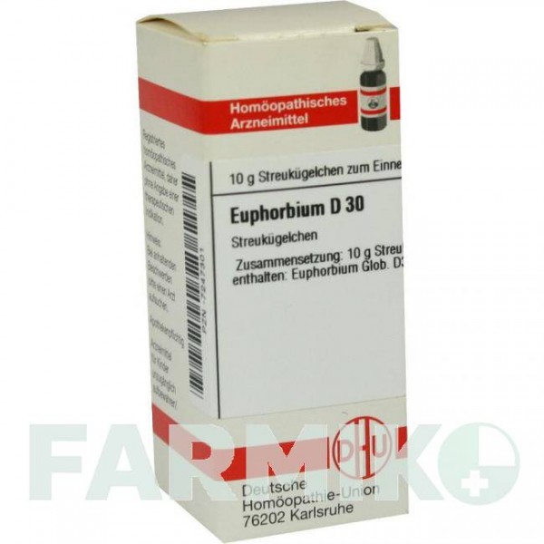 ЭУФОРБИУМ (EUPHORBIUM) D 30 глобули 10 г - Гомеопатия DHU
