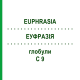 ЭУФРАЗИЯ (EUPHRASIA) C 9 глобули 10 г - Гомеопатия DHU