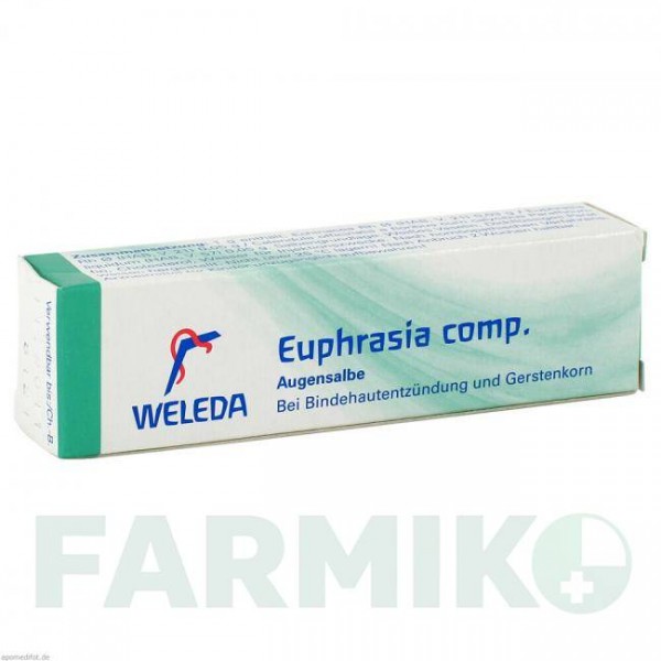 ЭУФРАЗИЯ КОМП (EUPHRASIA COMP) мазь для глаз 5 г - Гомеопатия WELEDA