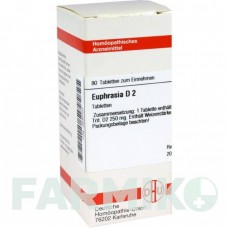 ЭУФРАЗИЯ (EUPHRASIA) D 2 таблетки 80 шт - Гомеопатия DHU
