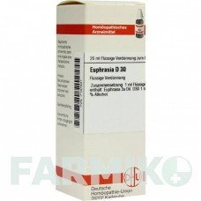 ЭУФРАЗИЯ (EUPHRASIA) D 30 раствор 20 мл - Гомеопатия DHU