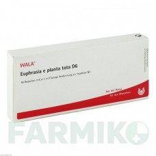 ЕУФРАЗІЯ (EUPHRASIA) D 6 ампули 10x1 мл - Гомеопатія WALA HEILMITTEL
