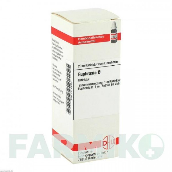 ЭУФРАЗИЯ (EUPHRASIA) раствор 20 мл - Гомеопатия DHU
