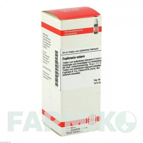 ЭУФРАЗИЯ ЭКСТЕРН (EUPHRASIA EXTERN) экстракт 50 мл - Гомеопатия DHU