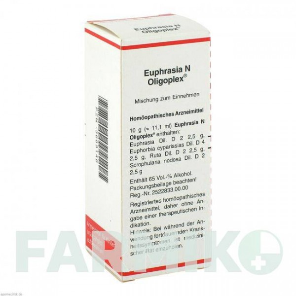 ЭУФРАЗИЯ (EUPHRASIA) жидкость 50 мл - Гомеопатия MEDA PHARMA