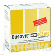 ЭУСОВИТ (EUSOVIT) 403 мг капсулы 100 шт - Витамин E (Токоферол) STRATHMANN