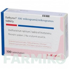 ЭУТИРОКС (EUTHYROX) 100 мкг таблетки 100 шт - Левотироксин EMRA-MED
