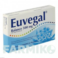 ЭВЕГАЛ (EUVEGAL) 500 мг таблетки 40 шт - Корень валерианы DR.WILLMAR SCHWABE