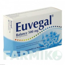 ЭВЕГАЛ (EUVEGAL) 500 мг таблетки 80 шт - Корень валерианы DR.WILLMAR SCHWABE