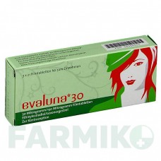 ЭВАЛУНА (EVALUNA) 30 таблетки 3x21 шт - Левоноргестрел, Этинилэстрадиол MEDA PHARMA