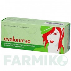 ЭВАЛУНА (EVALUNA) 30 таблетки 6x21 шт - Левоноргестрел, Этинилэстрадиол MEDA PHARMA