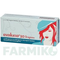 ЕВАЛУНА (EVALUNA) 30 таблетки 3x21 шт - Левоноргестрел, Етинілестрадіол MEDA PHARMA