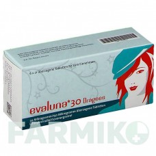 ЭВАЛУНА (EVALUNA) 30 таблетки 6x21 шт - Левоноргестрел, Этинилэстрадиол MEDA PHARMA