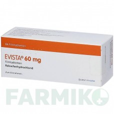 ЭВИСТА (EVISTA) 60 мг таблетки 84 шт - Ралоксифен 1 0 1 CAREFARM
