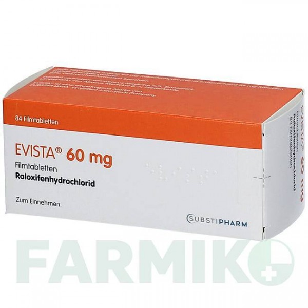 ЭВИСТА (EVISTA) 60 мг таблетки 84 шт - Ралоксифен ABACUS MEDICINE