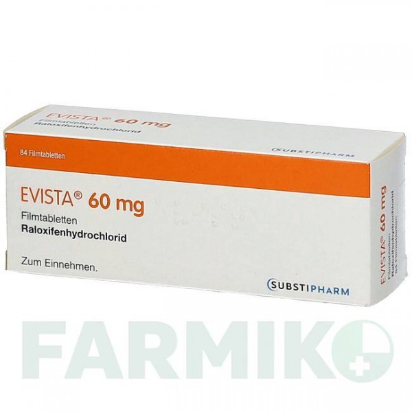ЭВИСТА (EVISTA) 60 мг таблетки 84 шт - Ралоксифен CC PHARMA
