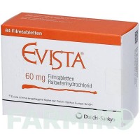 ЕВІСТА (EVISTA) 60 мг таблетки 84 шт - Ралоксифен ORIFARM