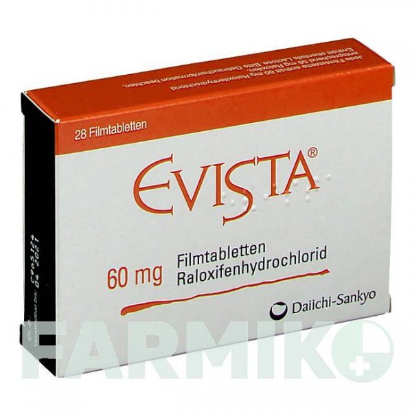 ЭВИСТА (EVISTA) 60 мг таблетки 28 шт - Ралоксифен SUBSTIPHARM