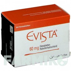 ЭВИСТА (EVISTA) 60 мг таблетки 84 шт - Ралоксифен SUBSTIPHARM