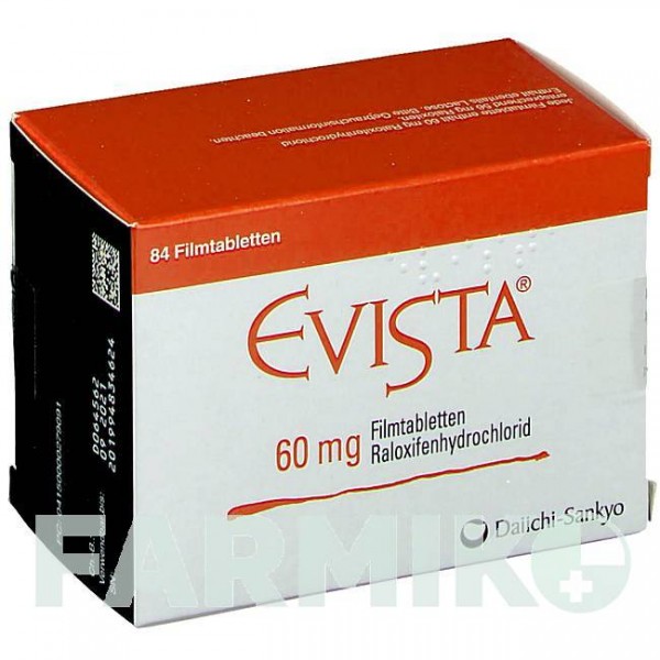 ЭВИСТА (EVISTA) 60 мг таблетки 84 шт - Ралоксифен SUBSTIPHARM