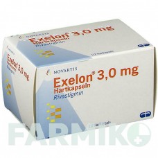 ЭКСЕЛОН (EXELON) 3,0 мг капсулы 112 шт - Ривастигмин NOVARTIS