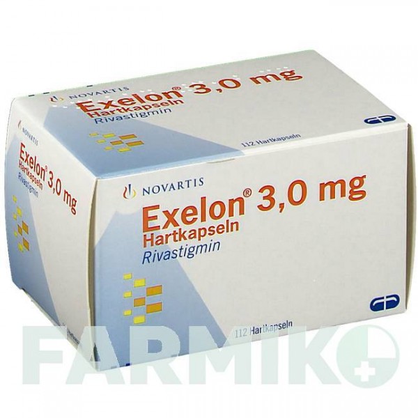 ЭКСЕЛОН (EXELON) 3,0 мг капсулы 112 шт - Ривастигмин NOVARTIS