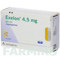 ЕКСЕЛОН (EXELON) 4,5 мг капсули 112 шт - Ривастигмін KOHLPHARMA