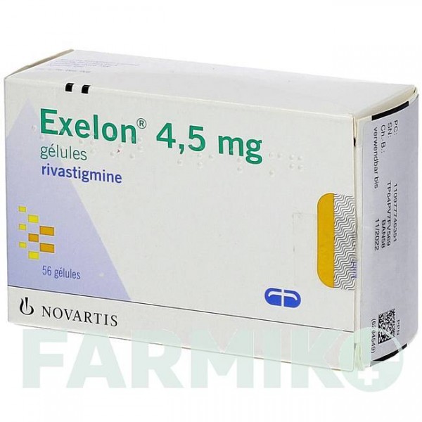 ЭКСЕЛОН (EXELON) 4,5 мг капсулы 112 шт - Ривастигмин KOHLPHARMA
