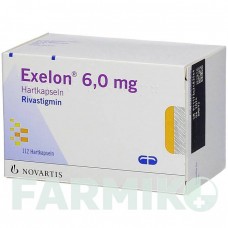 ЭКСЕЛОН (EXELON) 6,0 мг капсулы 112 шт - Ривастигмин NOVARTIS