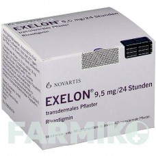 ЕКСЕЛОН (EXELON) 9,5 мг/24 год пластир 84 шт - Ривастигмін NOVARTIS