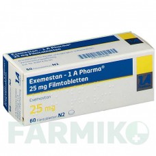 ЕКСЕМЕСТАН (EXEMESTAN) 25 мг таблетки 60 шт - Екземестан 1 A PHARMA